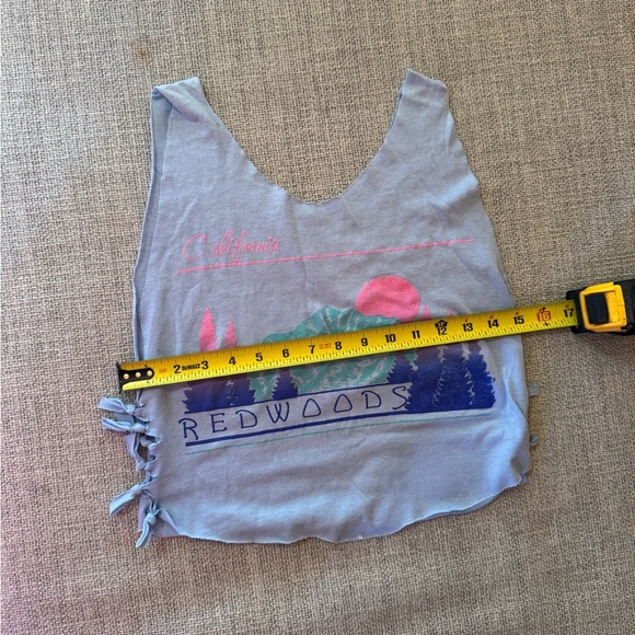 Vintage Blue California Redwood Tank Top - Picture 2 of 4